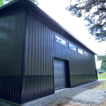 Stylish and Functional Pole Barn Garage in Lockport, NY