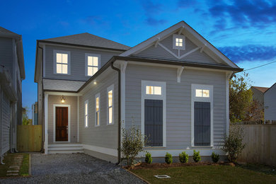 Transitional exterior home photo in New Orleans