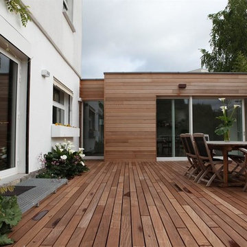 Réaménagement d'une maison individuelle à Chantilly avec Création d'une extensio
