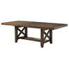 Picket House Furnishings Francis Dining Table in Chestnut