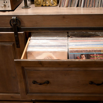 Custom Record Bookcase