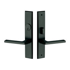 50 Most Por Black Entry Door Handlesets For 2018 Houzz Baldwin Hardware 6974190fd Lakes Full Dummy Mortise Lock Trim Blank Plates Satin Black
