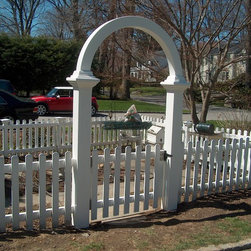 Vinyl Picket and Halo - Home Fencing And Gates