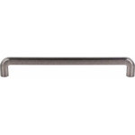 Top Knobs - Top Knobs  -  Victoria Falls Appliance Pull 12" (c-c) - Pewter Antique - Top Knobs  -  Victoria Falls Appliance Pull 12" (c-c) - Pewter Antique