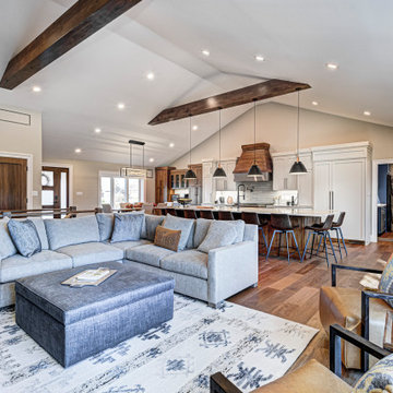 Open Design With Defined Spaces Brings New Possibilities To Greenwood Home