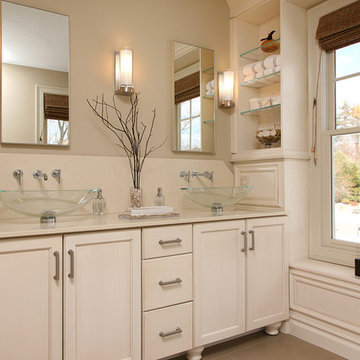 Transitional New England Bath