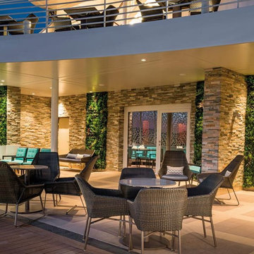 VistaFolia Faux Vertical Garden - Cruise ship Design