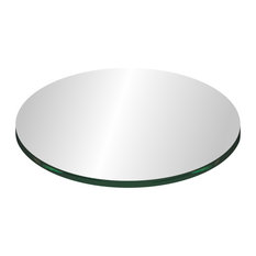 Spancraft Ltd. - 41" Round Glass Top 1/4" Thick With Flat Polish Edge - Table Tops and Bases