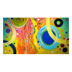 Kings Wood Art Pissarro/_Alien Beuty II 24x30 Fine Art Canvas Print Multicolor