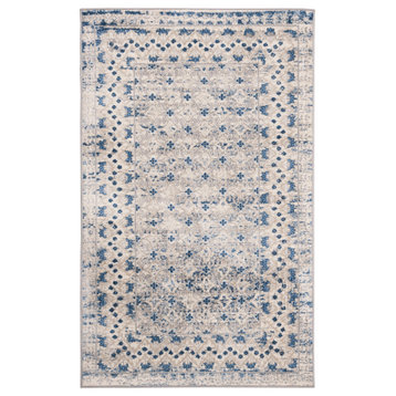 Safavieh Brentwood Collection BNT899 Rug, Light Grey/Blue, 2'x4'