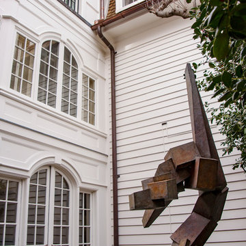 Cedar Shake Shingles with Copper Flashings