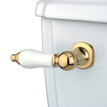 Kingston Brass Toilet Tank Lever, Polished Brass