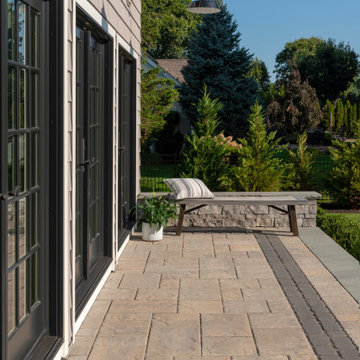 Backyard Poolside Design in Long Island, NY