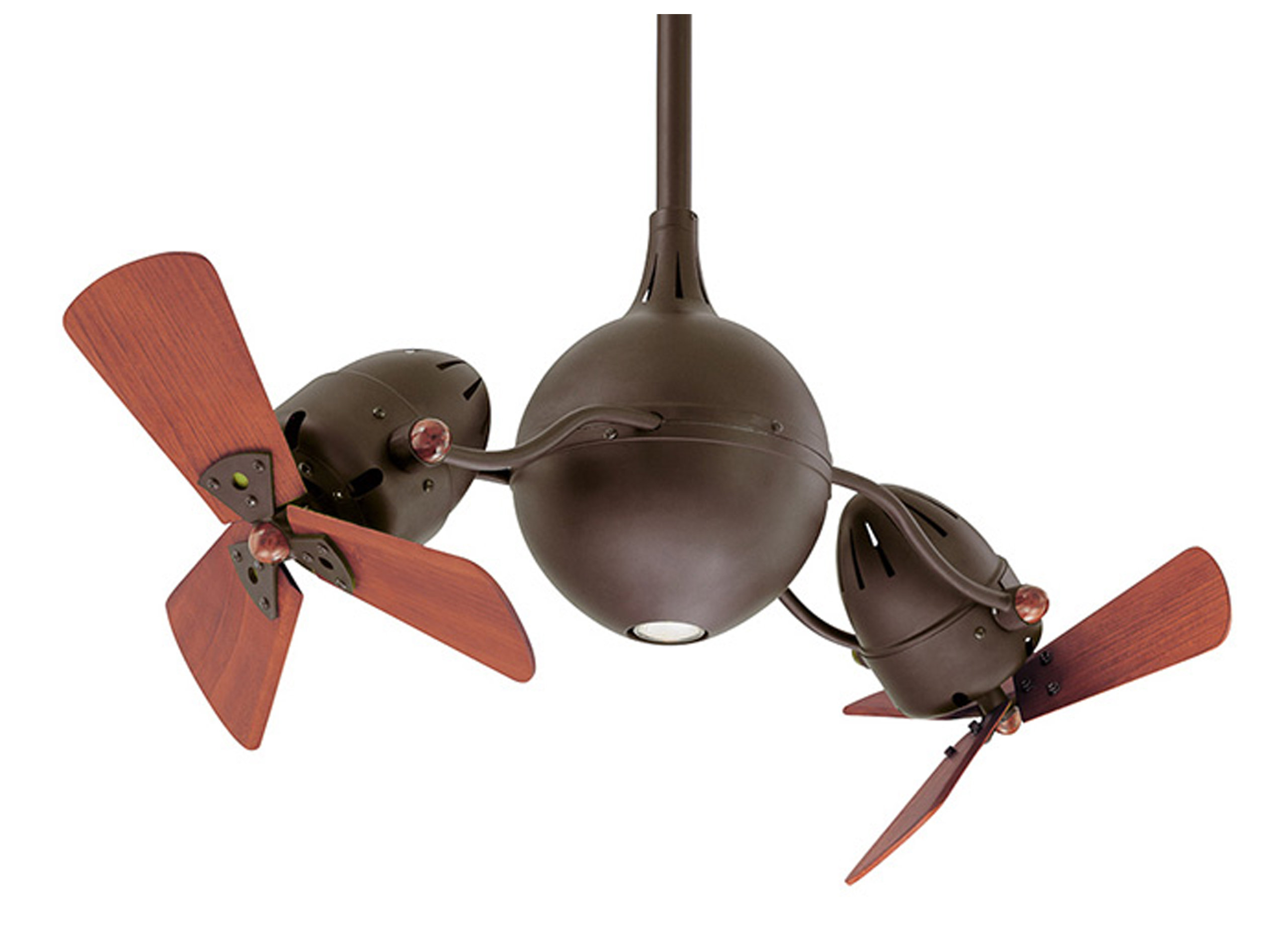 Ceiling Fan Angular Rotation Acqua Rotational Ceiling Fan With Light Kit - Transitional - Ceiling ...