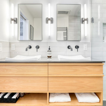 Modern Aging in Place Bathroom in Northgate