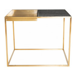 Nuevo Living - Nuevo Living Marble Corbett Side Table - Side Tables And End Tables