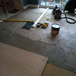 Moduleo Transform Persian Walnut for a lounge diner - Vinyl Flooring