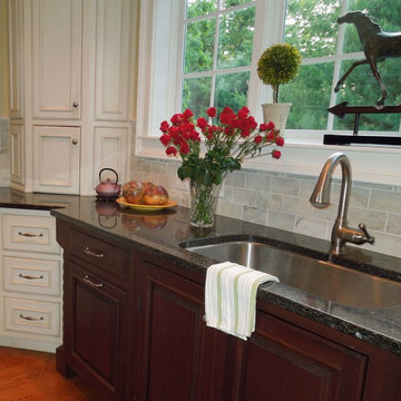 Mahogany Sink Front