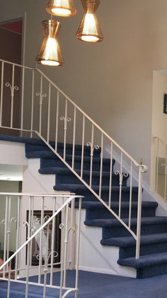 Suggestions To Update Wrought Iron Stair Railing Without