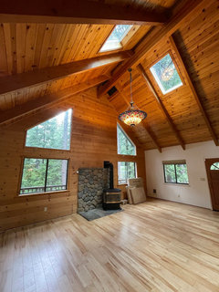Cabin With Cedar Ceilings