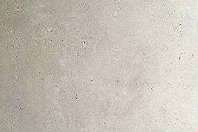 Concrete wall finishes
