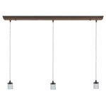 Access Lighting - Access Lighting 52023LEDDFCLP-ORB Trinity - 24" Three Light Bar Pendant Assembly - 2400  Assembly Required: Yes  Cord Length: 120.00Trinity 24" Three Light Bar Pendant Assembly Oil Rubbed Bronze *UL Approved: YES *Energy Star Qualified: n/a  *ADA Certified: n/a  *Number of Lights: Lamp: 3-*Wattage:60w A-19 E-26 Incandescent bulb(s) *Bulb Included:No *Bulb Type:A-19 E-26 Incandescent *Finish Type:Oil Rubbed Bronze