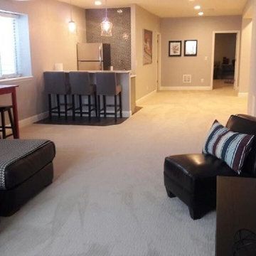 FINISHED BASEMENT: LUELLEN RESIDENCE