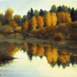 October Reflection by David Marty - Artwork