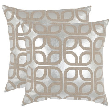 Cole Accent Pillow (Set of 2) - 18x18 - Gray