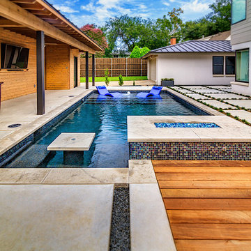Geometric Pool Designs Dallas, Highland Park & Plano