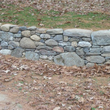 NE Fieldstone Retaining Wall