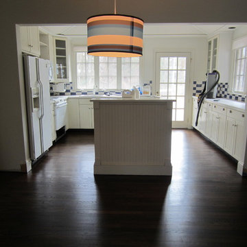 EAST HAMPTON: NEW INSTALL & FLOOR RESTORATION - JACOBEAN STAIN/TRAFFIC HD POLY