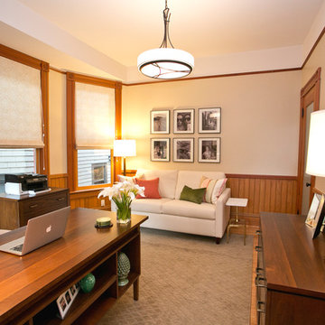Functional and Feminine Home Office