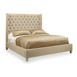 Park Avenue Tufted Upholstered Bed - Beds