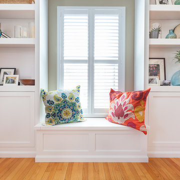 Built-Ins and Bench Seat in Glen Ellyn, Illinois