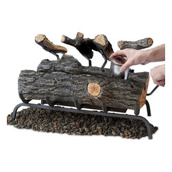 Real Flame Gel 24" Log Set - Fireplace Accessories