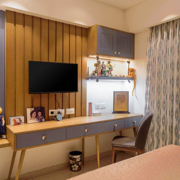 Bedroom with TV Unit