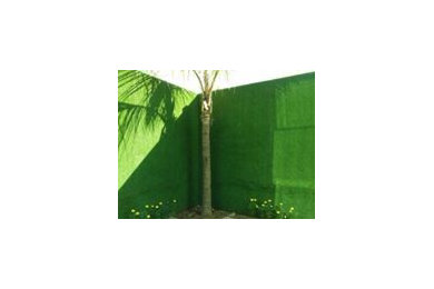 Green Walls - Walls covered by Artificial Grass aka WONDER TURF