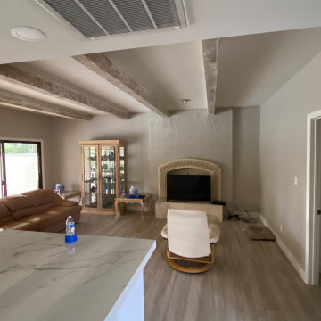 Moder open space kitchen