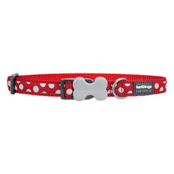 Red Dingo White Spots On Red Collar - Products