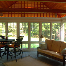 Screened in porch