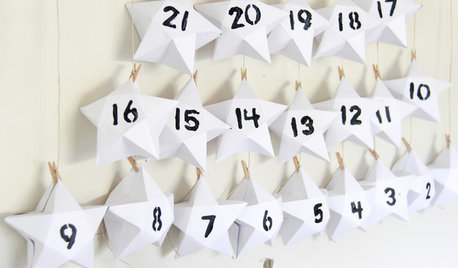 DIY Project: Origami Star Advent Calendar