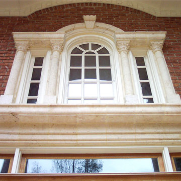 Classic Federal Style Atlanta Estate with Temple of the Winds Column Order