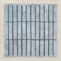 ARUNA - Ivory | 12" x 12" | Marble Mosaic - Mosaic Tile