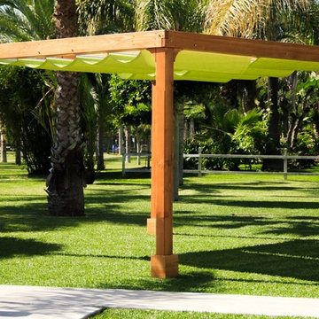 Retractable Canopy Pergola