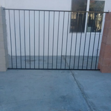 Wrought Iron security fencing