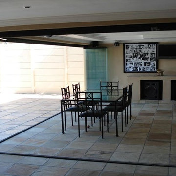 Frameless glass sliding doors and Glass folding doors