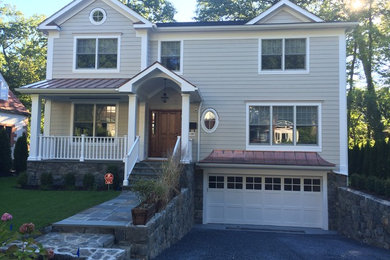 Example of a classic home design design in New York