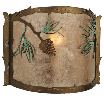 12W Balsam Pine Wall Sconce