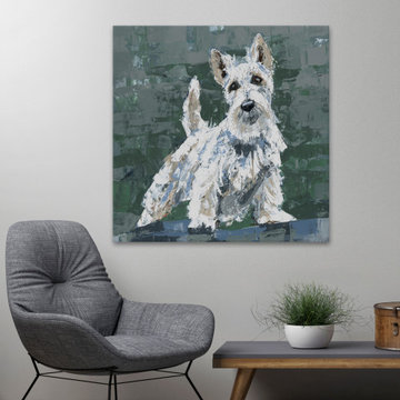 "Ready to Go Out" Painting Print on Wrapped Canvas
